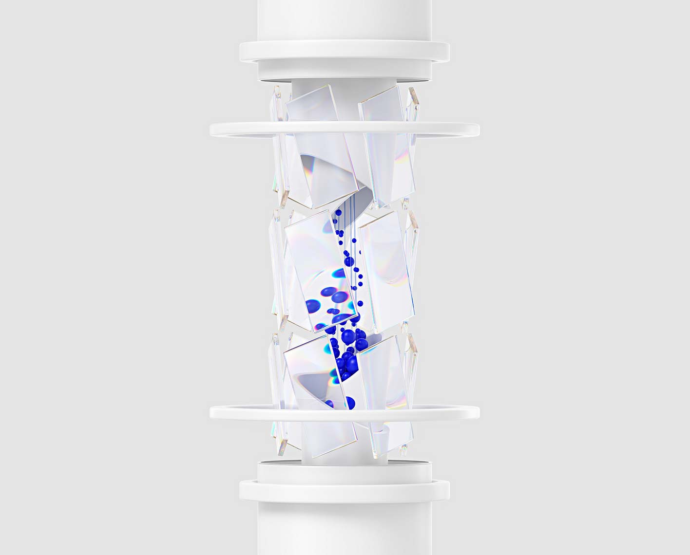 3D Abstract Hero image for Methane Elimination Solution