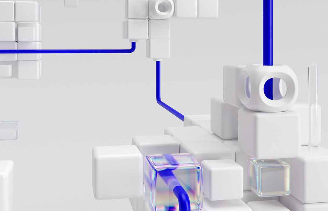 3D illustration of well stimulation performance.
